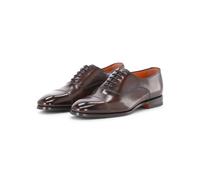 Santoni Adrian Oxford Dark Brown Calf Braun EU46,5