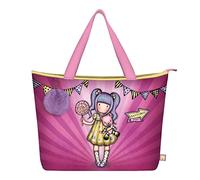 Santoro 1132GJ01 Gorjuss Fairground Bag First Prize 41,5 x 30 x 13 cm, Rose