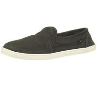 Sanuk Damen Paar O Dice Flach, Schwarz-Washed Black, 38 EU