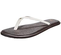Sanuk Damen Yoga Bliss Flip Flop, elfenbeinfarben, 41.5 EU