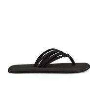 Sanuk Damen Yoga Salty Flipflop, schwarz 2, 35.5 EU