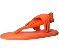 sanuk Damen Yoga Sling#2 Spectrum Zehentrenner, Orange (Nasturtium), 40.5 EU