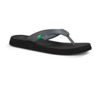 Sanuk Damen Yogamatte Flip Flop, Dunkelgrau, 37 EU
