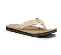 Sanuk Fraid Not 29418060, Herren Zehentrenner, Beige (NATURAL), EU 43 (US 10)