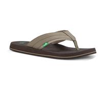 Sanuk Herren Beer Cozy 2 Flipflop, Brindle, 44 EU