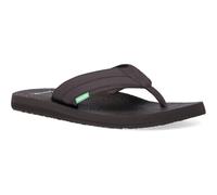 Sanuk Herren Beer Cozy 2 Flipflop, Dunkelbraun, 46 EU