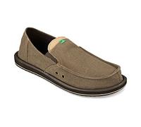 Sanuk Herren Pick Pocket Slip-On, Braun, 48 EU