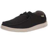 Sanuk Herren Shaka Mesh Sneaker, Schwarz, 44.5 EU