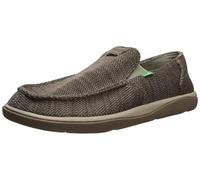 Sanuk Herren Vagabond Tripper Mesh Flacher Slipper, Vintage Khaki, 40 EU