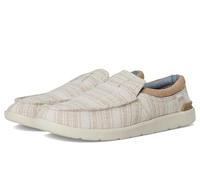 Sanuk Men's Hangout Lite Stripe Loafer, Oat Stripe, 46 EU