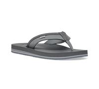 Sanuk Mens Ziggy ST | Flip Flops for Men | Mens Sandals | Beach Sandals | Water Friendly & Lightweight | Comfort Footbed, GRAU, 45 EU