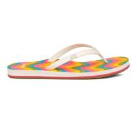 Sanuk Yoga Joy Rainbow | Flip Flops for Women | Yoga Sandals For Women | Women's Beach Sandals | Memory Foam Footbed, Regenbogen, 37 EU