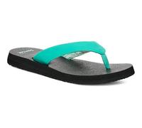 Sanuk Yoga Mat II | Flip-Flops für Frauen | Yoga-Sandalen für Frauen | Damen-Strandsandalen | Memory-Foam-Fußbett, Blaugrün, 10