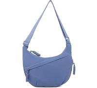 Sanxiner Crescent Crossbody Taschen für Frauen, Nylon-Slouchy Sling Hobo Bag, geräumige Dumpling-Schultertasche, Crossbody-Handtaschen, 1-Blau