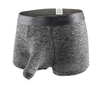 Saohuo Elefanten Nase Boxershorts Herren Bulge Pouch Unterhosen Männer Sexy Unterwäsche Bequem Schlüpfer Reizunterwäsche Erotik