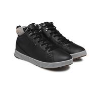 Saola Alltag-Winterschuhe Bergen Waterproof Warm (Leder, wasserdicht) schwarz/grau Herren, Größe 41