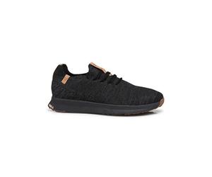 SAOLA Sneaker Herren aus Merinowolle - Tsavo 2.0 Men Wool Black - Steel Grey 41