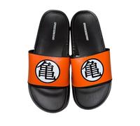 SaoTi Dragon-Flip-Flops, Z-Sandalen, sportlich, Orange und Schwarz, mit Ärmeln, für Strand, Pool und Sommer, lässig, orange, 41 EU