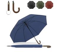 Sapor Design Regenschirm Stockschirm sturmfest Auf-Automatik windsicher | groß & stabil für 2 Personen Damen & Herren | Golfschirm Reise - 123 cm Ø elegant | MODERN/CLASSIC