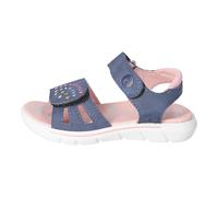 Ricosta Sarah 507801702 Nautic (Blau) - Sandale - Kinderschuhe Teens Mädchen Gr. 25 - 42, Blau für Kinder, blau, Gr. 28 EU