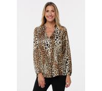 Sarah Kern Bluse Wild Leo 34 braun-schwarz