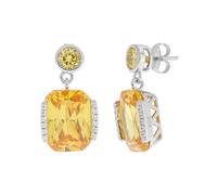 Sarah Kern LUXURY online Ohrstecker ""Sparkling Sun"", 28 Zirkonia, Silber 925 x Silber 925