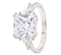 Sarah Kern LUXURY online Trilogie-Ring ""5th Avenue"" mit Zirkonia, rhodiniert 19 rhodiniert