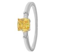 Sarah Kern LUXURY online Trilogie-Ring ""Golden Star"", Zirkonia 17 bicolor
