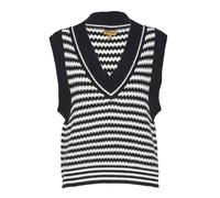 Sarah Kern Pullunder 46/48 schwarz-weiß