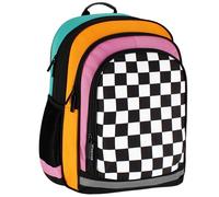 sarcia.eu Bunter Schulrucksack, kariert 40x29x20cm STARPAK, gepolstert