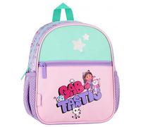 sarcia.eu Gabby’s Dollhouse Kleiner Rucksack für Mädchen, Kindergartenrucksack, REISE Rucksack mit Reflektoren 26x23x9cm (Gabby B)