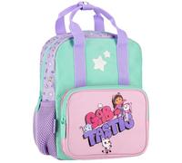 sarcia.eu Gabby’s Dollhouse Kleiner Rucksack für Mädchen, Kindergartenrucksack, REISERÜCKSACK mit Reflektoren 29x23x9cm (Gabby A)