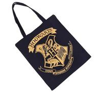 sarcia.eu Harry Potter Marineblaue Einkaufstasche, Umhängetasche aus Baumwolle 40x35x11 cm