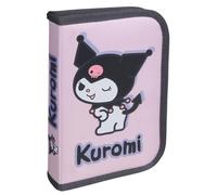 sarcia.eu Hello Kitty Kuromi DOPPELKLAPPEN Federmäppchen ohne Inhalt für Mädchen, FALTBAR Schulfedermäppchen (Hello Kitty)