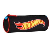 sarcia.eu Hot Wheels Schul-Etui für Jungen, rund, Beutel für Schulutensilien, 22 x 8 x 8 cm (Hot Wheels Tuba schwarz)