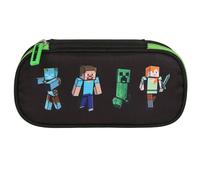 sarcia.eu Minecraft FÄCHERMÄPPCHEN ohne Zubehör FÜR EINEN SPIELEFAN, Beutel mit Klappe, FÜR Jungen (Minecraft Fächern)