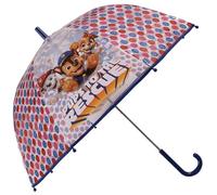 sarcia.eu Paw Patrol Chase, Marshall, Skye Kinderregenschirm, FALTBARER transparenter Regenschirm für Jungen (Paw Patrol)