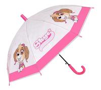 sarcia.eu Paw Patrol Skye Rosa und weißer faltbarer automatischer Regenschirm, für Mädchen (Rosa)