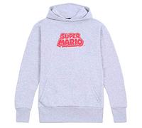 sarcia.eu Super Mario Graue Bluse/Kapuzenpullover für Herren grau M