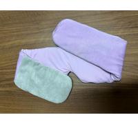 SARISUN Schlafmaske, Verdunkelnde Augenmaske mit Dual-Side-Design, Leises Klettband, Verstellbares Band, Druckfrei, Rundum-Passform für Damen und Herren/Schlaf/Reisen/Yoga - Lila