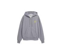 SAROMIAAN SWEATJACKE | 100% Bio-Baumwolle - grau (XL)