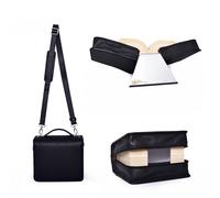 SartoriusSKIN Tasche PURO 2.0 aus Nappaleder in Gr. L in Onyx-Schwarz mit ergonomischem Tragegurt & Buchstütze / Bei Hugendubel