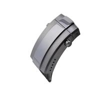 SarUel Neue Silberne Schnalle, 18 mm, verstellbare Faltschließe aus Edelstahl, kompatibel mit Breitling-Armband-Schnalle, Uhrenarmband-Zubehör (Color : Silvery, Size : 18mm Mark On)