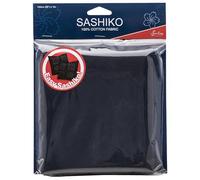Sashiko Cotton Fabirc, Dark Navy, 1 m x 1,42 m