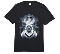 Sasquatch Selfie Big Foot UFO Alien Lustig Comfort Colors Adult Heavyweight T-Shirt