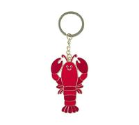 Sass & Belle Schlüsselanhänger mit Karabiner-Emaille, rot, One size