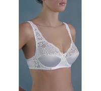 Sassa Damen BH Bügel mit Einlage, Einfarbig, Gr. 80C, Weiß (Weiß 00100)