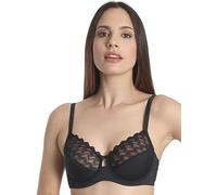 Sassa Damen 24350, Gr. 75B, (Farbe 500 black) Bügel-BH, 75