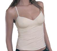 Sassa Damen BH Hemd Unterhemd Shirt Top mit Bügel 35060 Elfenbein 70 D