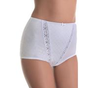Sassa Damen Maxi Miederslip, Weiss, 40 EU